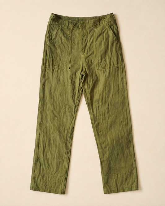 Olive Field Trouser - Front