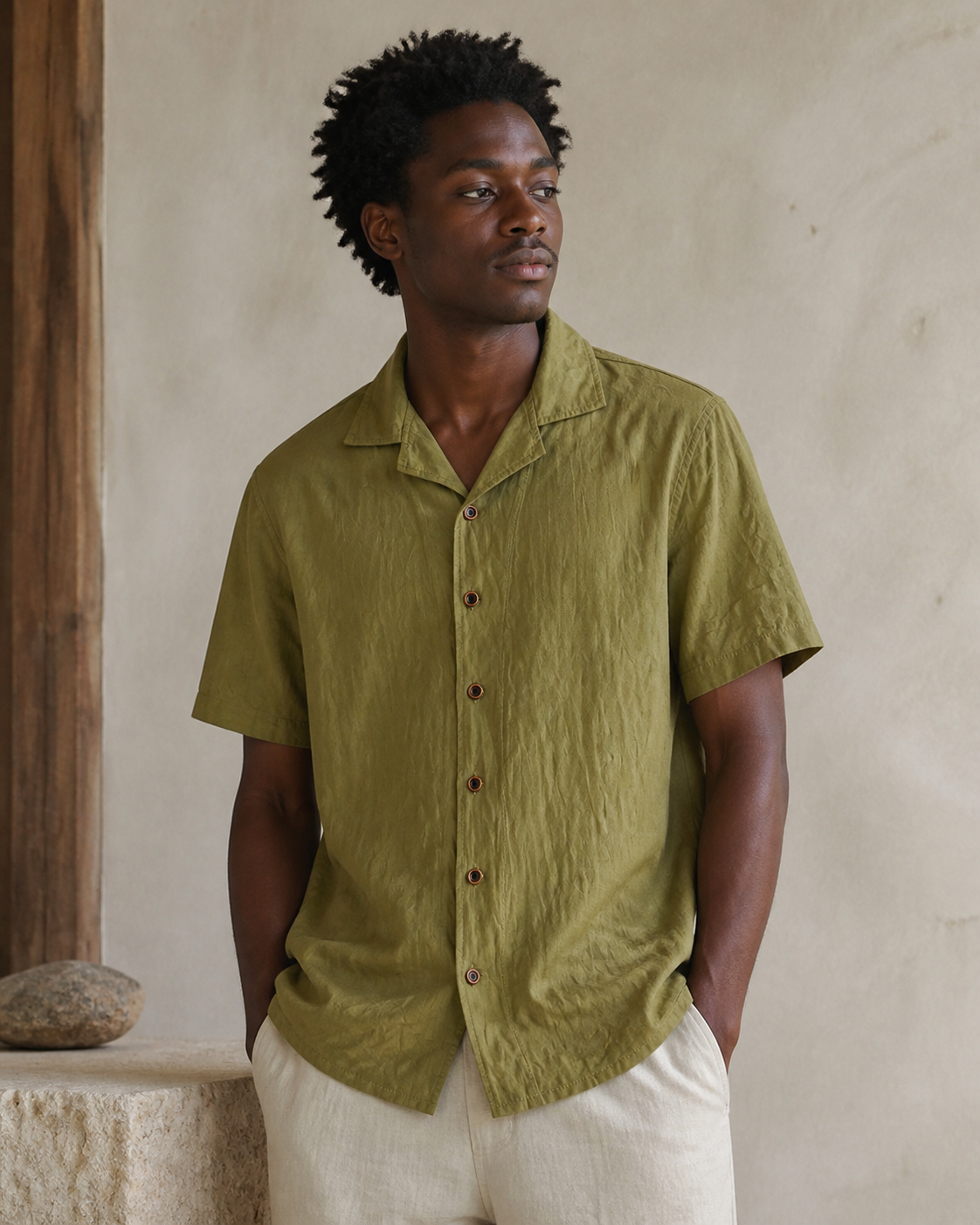 Cuban Collar Shirt Color 02 - Brand Story