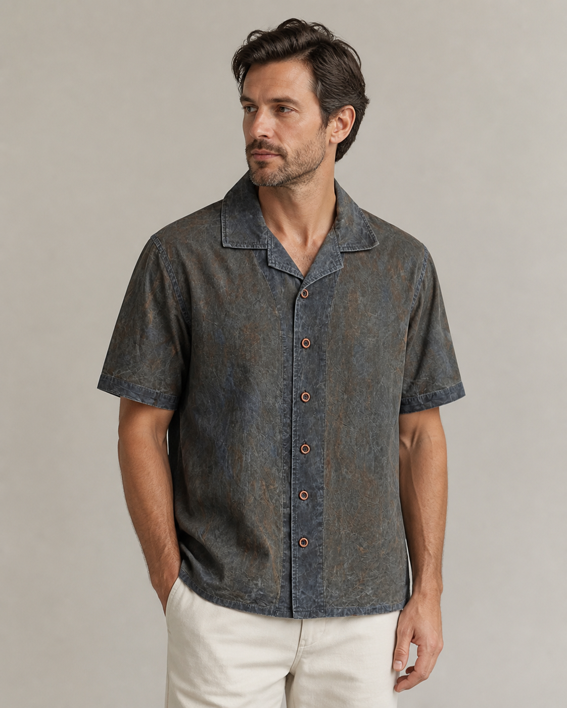 Persimmon Cuban Shirt Color 01 - Brand Story