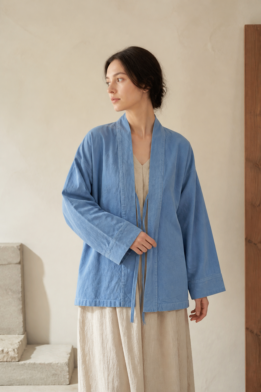 Indigo Noragi - Deep Indigo - Side