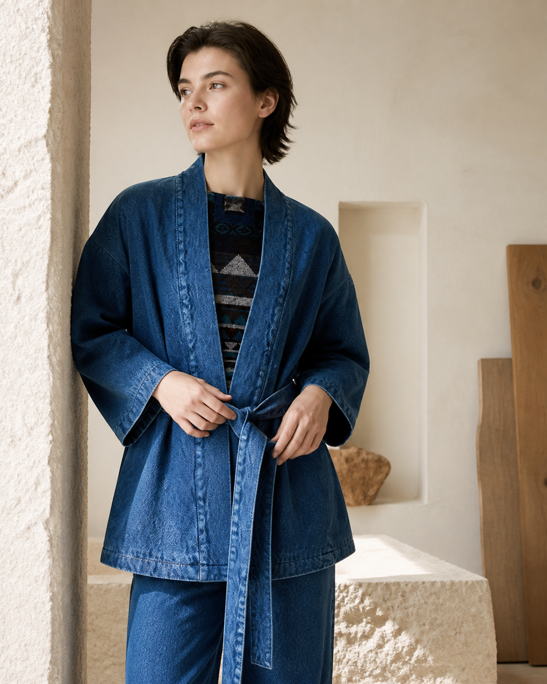 Indigo Denim Kendo Robe - Brand Story