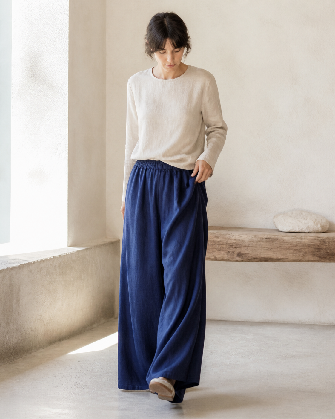 Indigo Flow Pant - Lifestyle Window