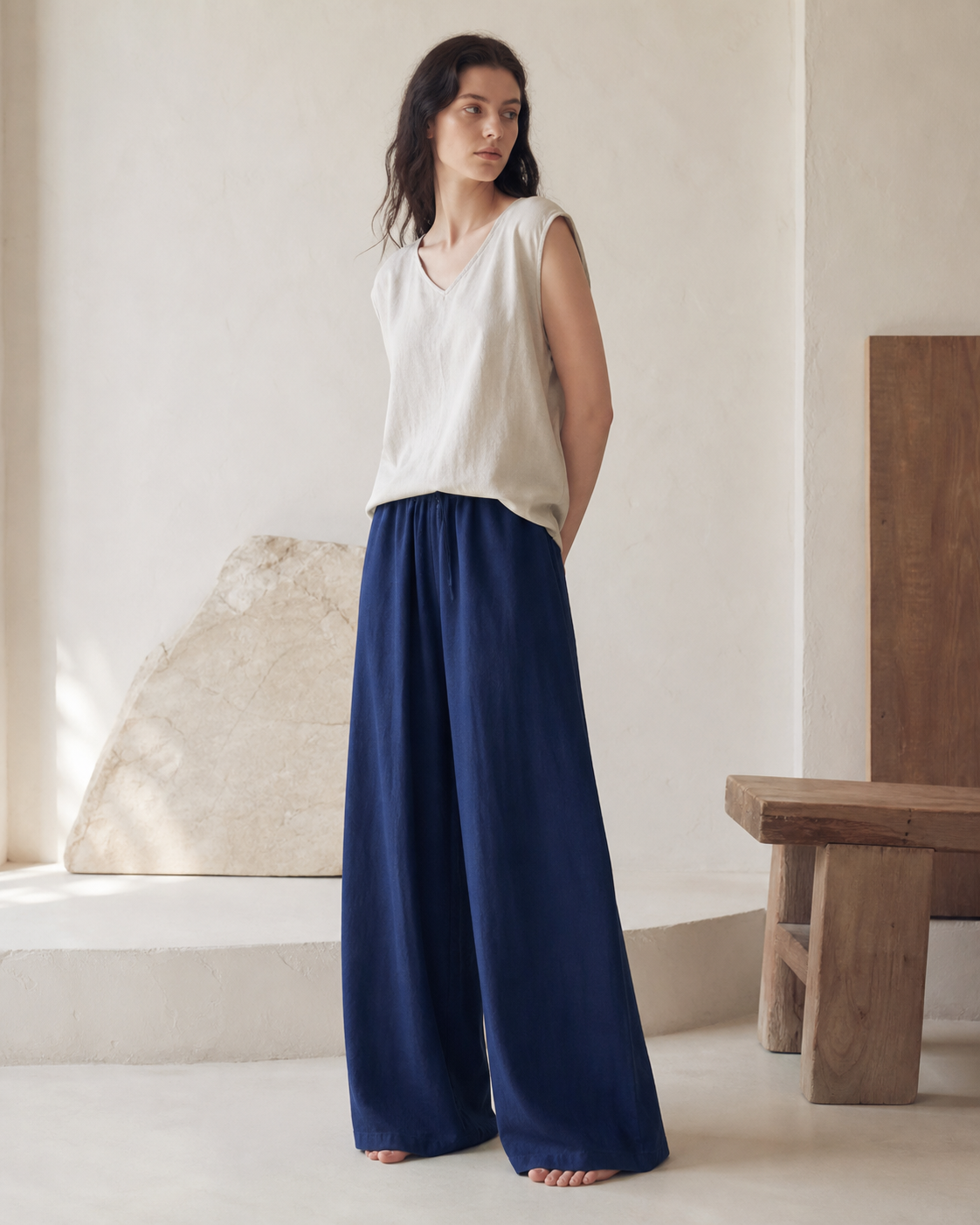 Indigo Flow Pant - Brand Story