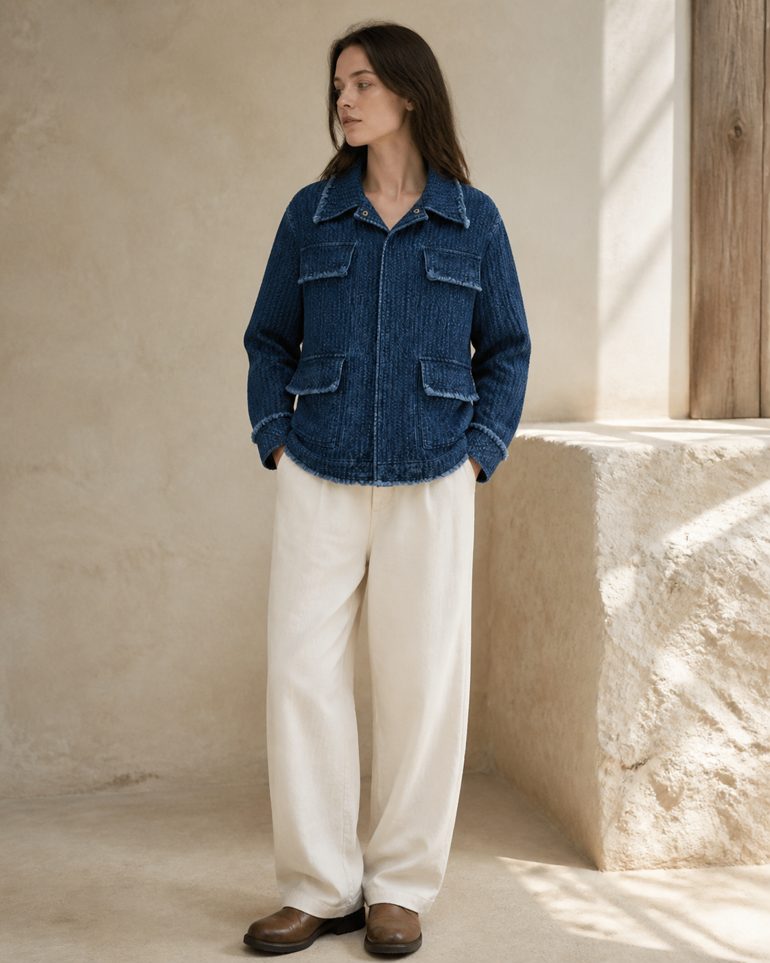Indigo Field Jacket - Brand Story