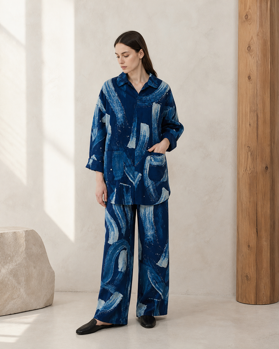 Brushstroke Shirt - Front View