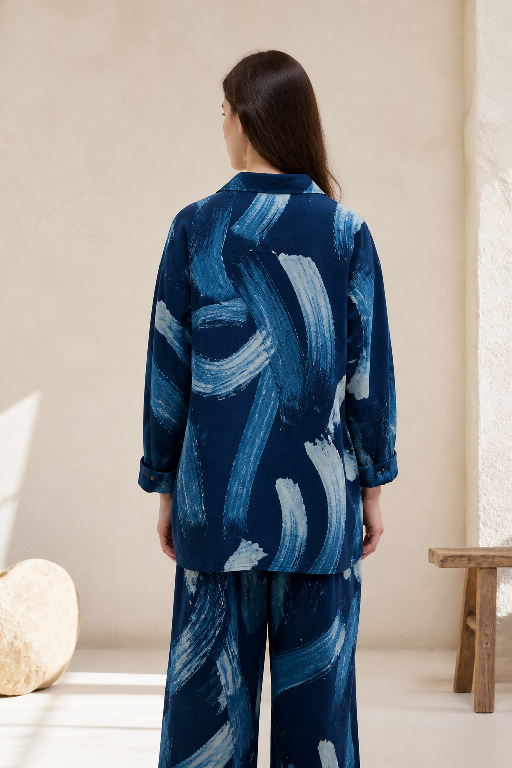 Brushstroke Shirt - Back View