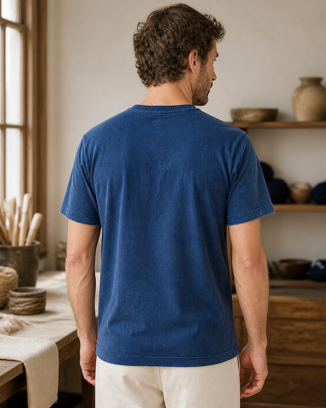 Indigo Circle Tee Color 01 - Back