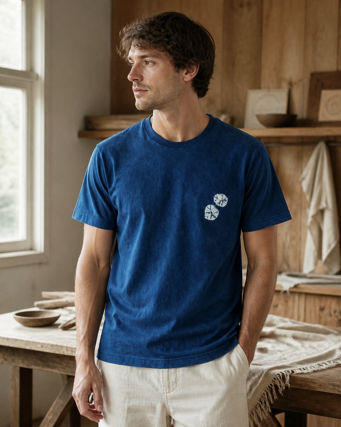 Indigo Circle Tee Color 01 - Brand Story