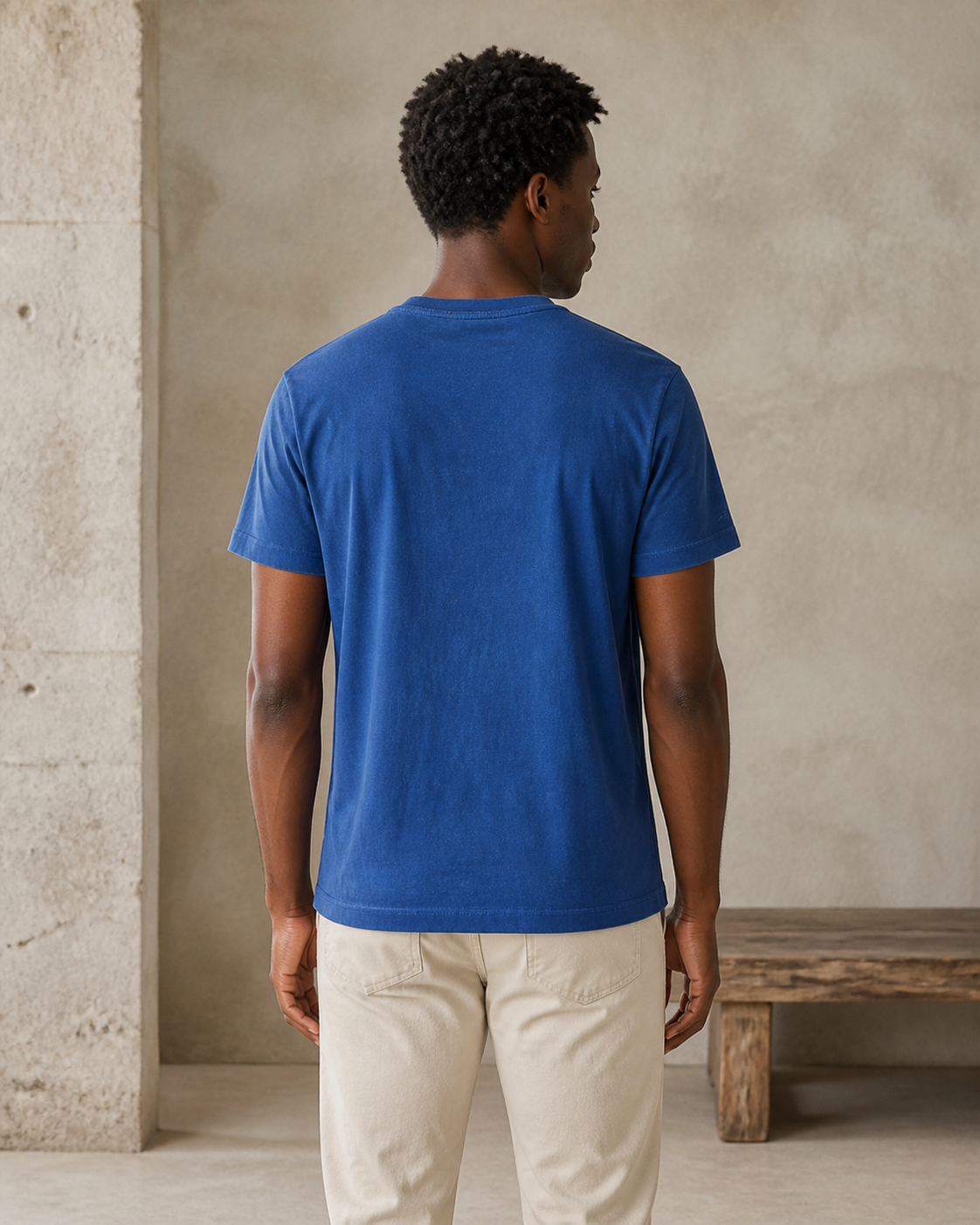 Indigo Circle Tee Color 02 - Back