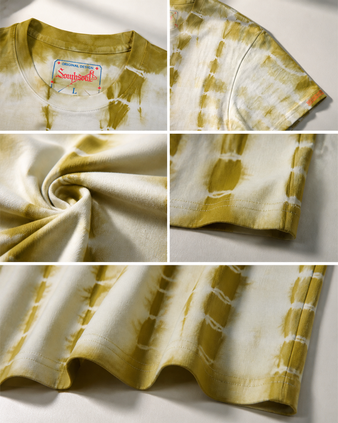 Onion Stripe Tee - Construction Detail (Color 01)