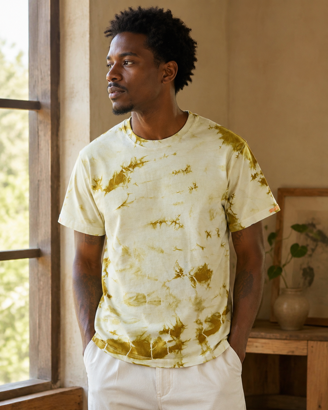 Onion Stripe Tee - Lifestyle Window (Color 02)
