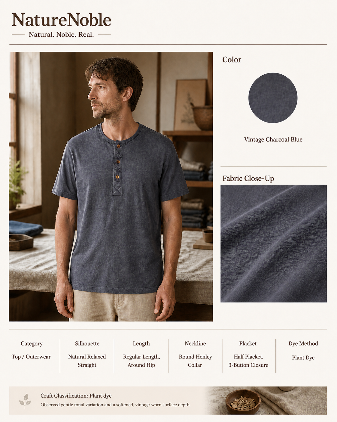 Henley Tee - Technique Board