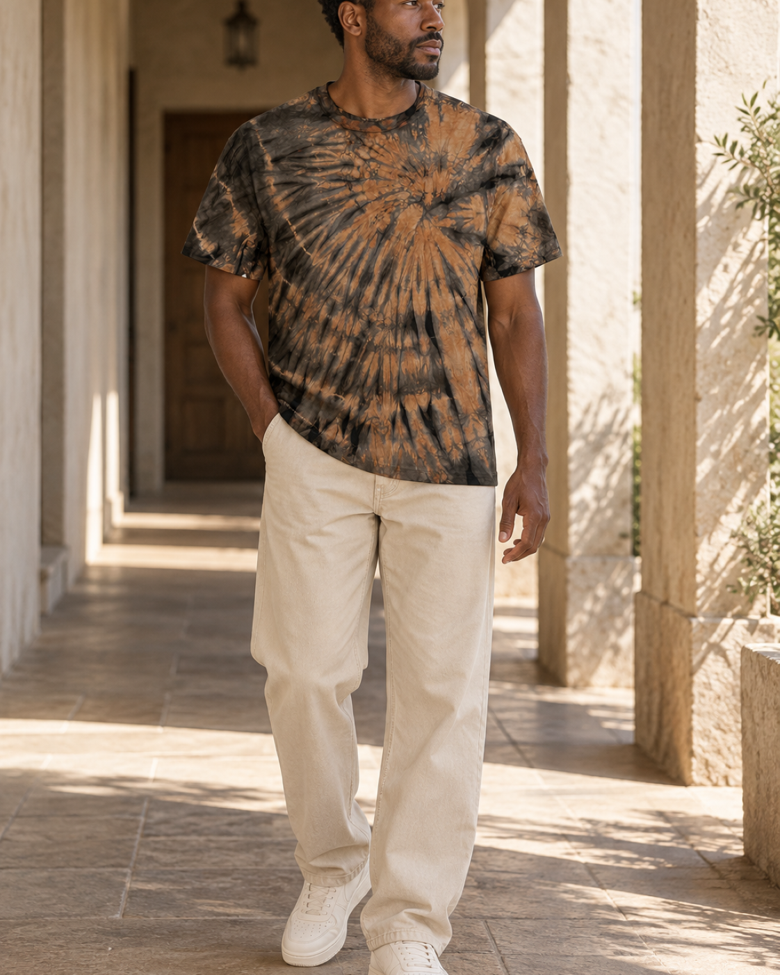 Spiral Earth Tee - Lifestyle 05 (Color 01)
