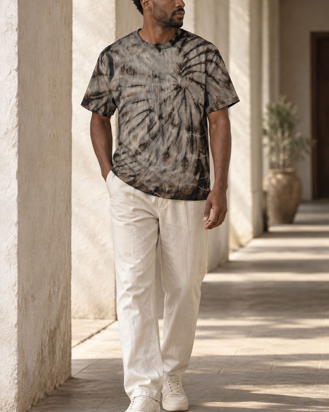 Spiral Earth Tee - Lifestyle 06 (Color 03)