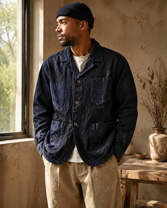 Rust Field Jacket - Lifestyle Window (Color 01)