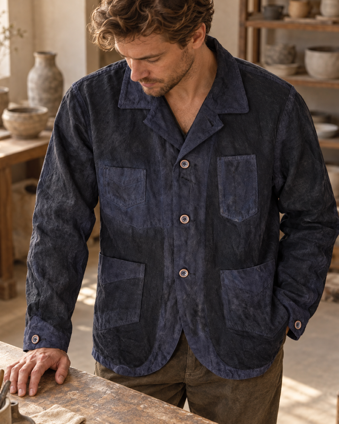 Rust Field Jacket - Lifestyle 04 (Color 01)