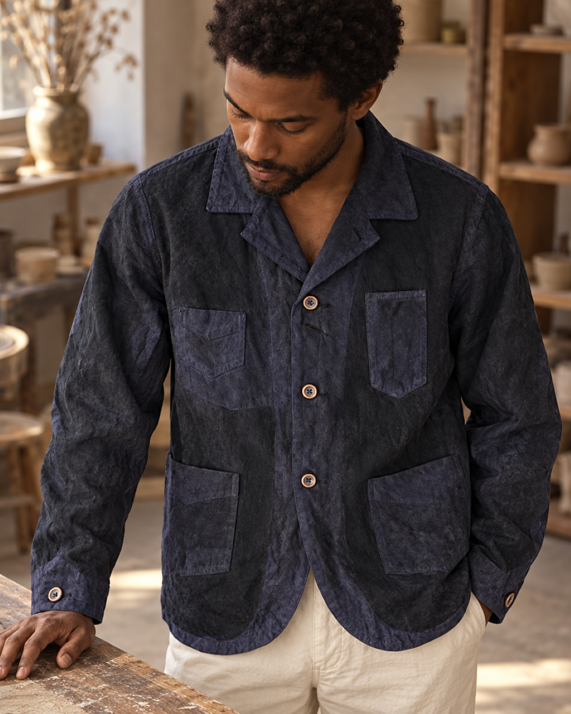 Rust Field Jacket - Lifestyle 05 (Color 01)
