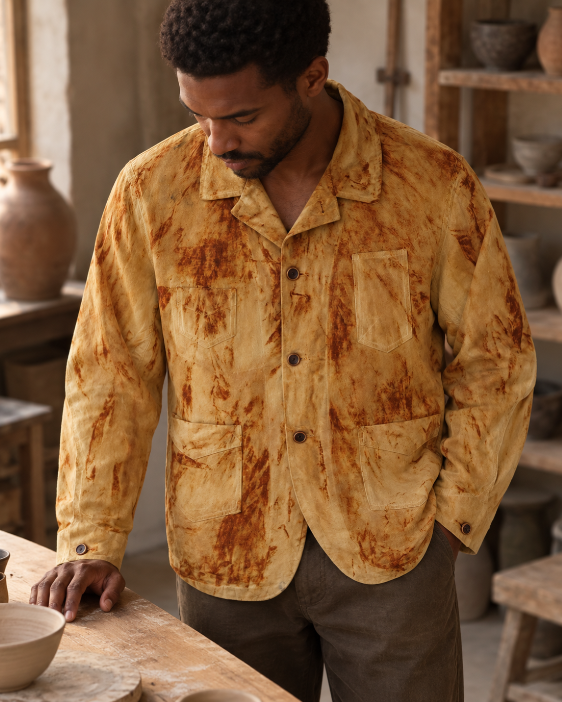 Rust Field Jacket - Lifestyle 02 (Color 02)
