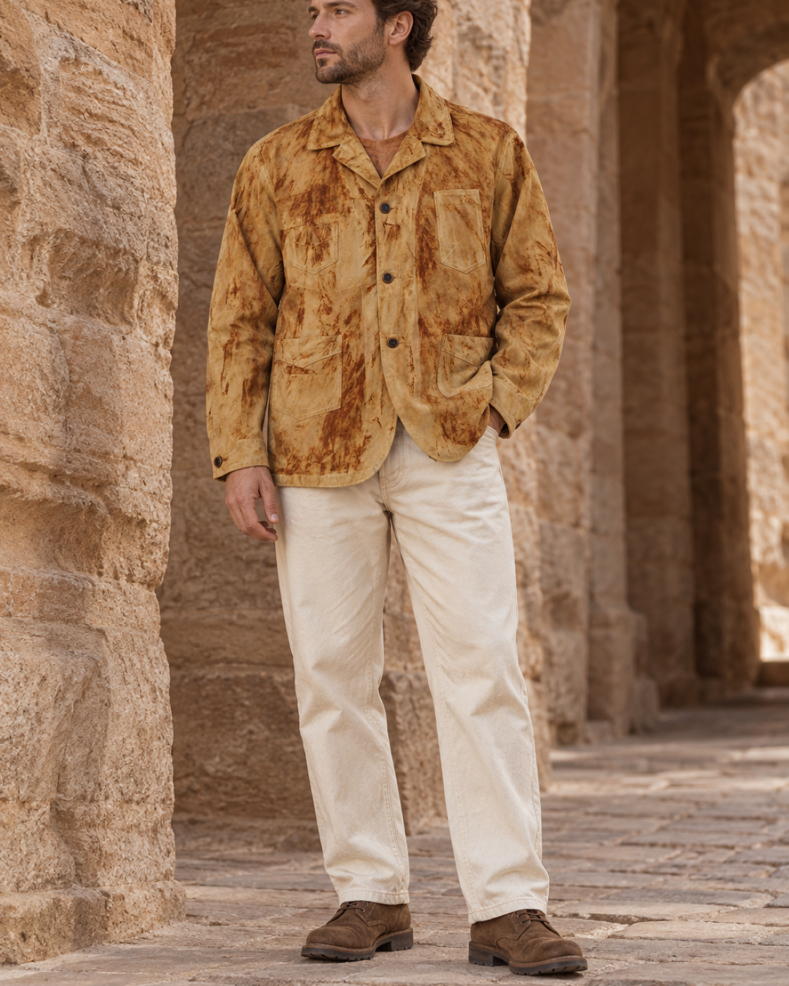 Rust Field Jacket - Lifestyle 04 (Color 02)