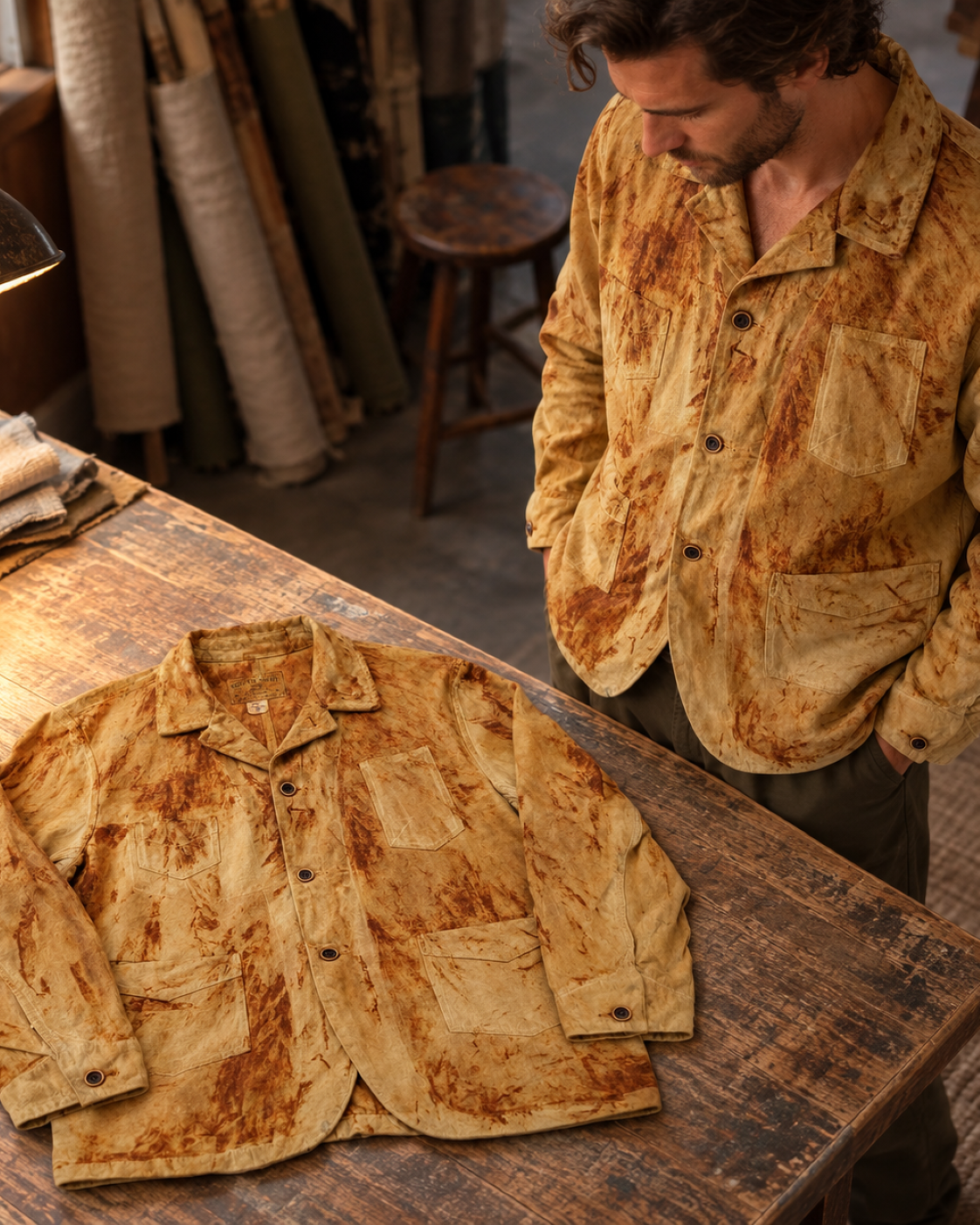Rust Field Jacket - Lifestyle 06 (Color 02)
