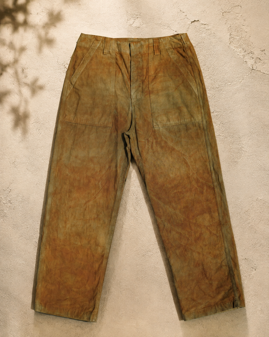 Mud Line Work Pants - Front (Color 01 Earth Tobacco)