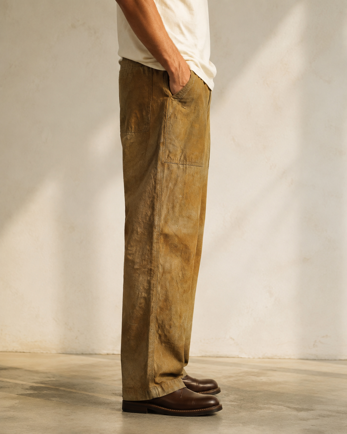 Mud Line Work Pants - Side (Color 01)