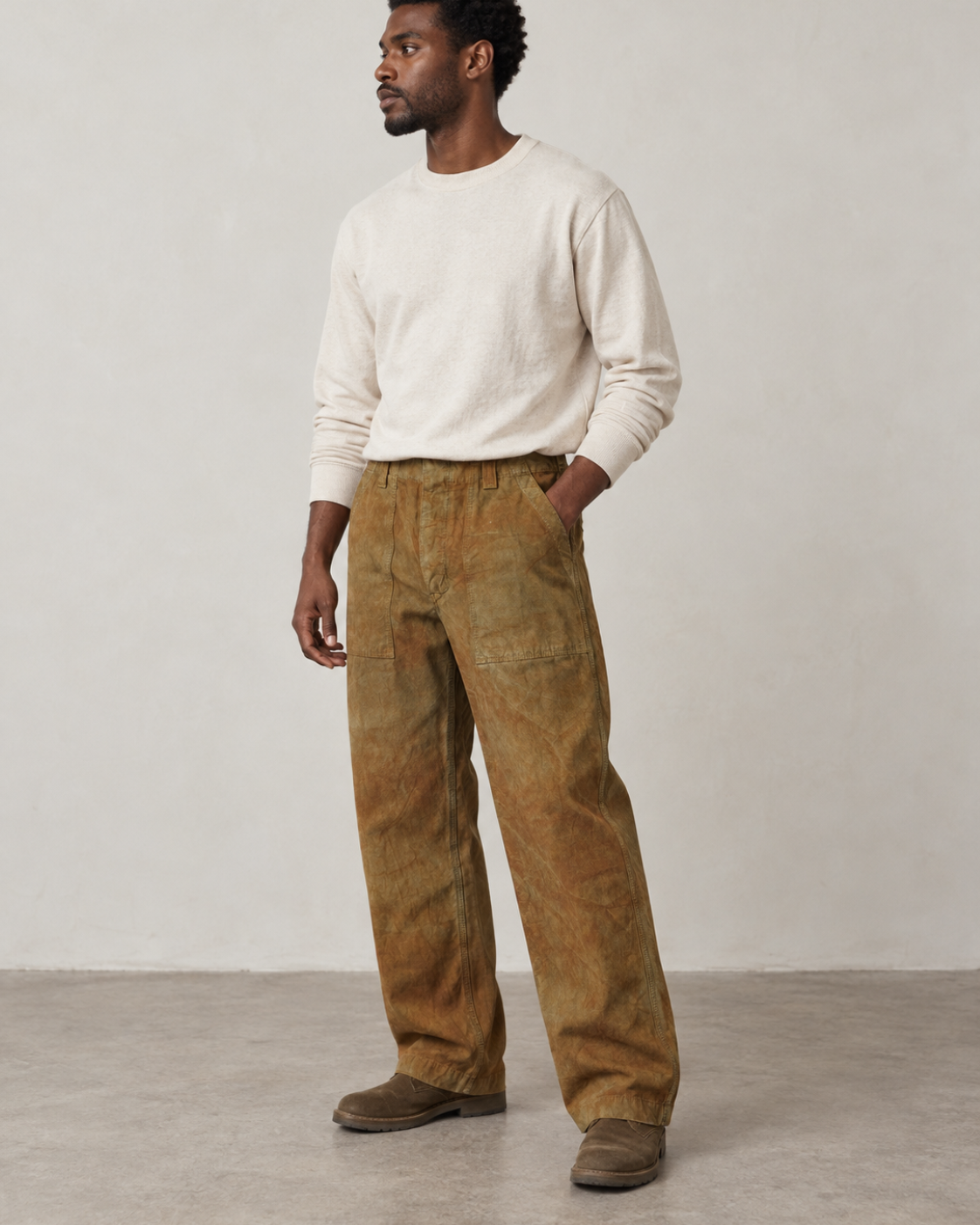 Mud Line Work Pants - Lifestyle 06 (Color 01)