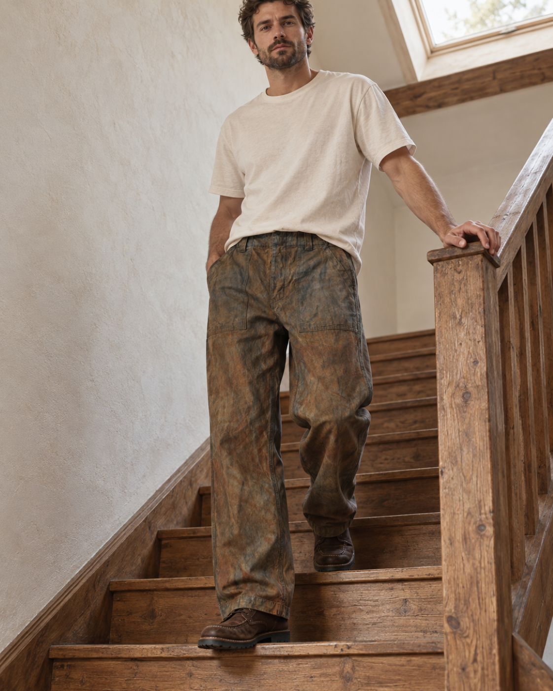 Mud Line Work Pants - Lifestyle 03 (Color 02)
