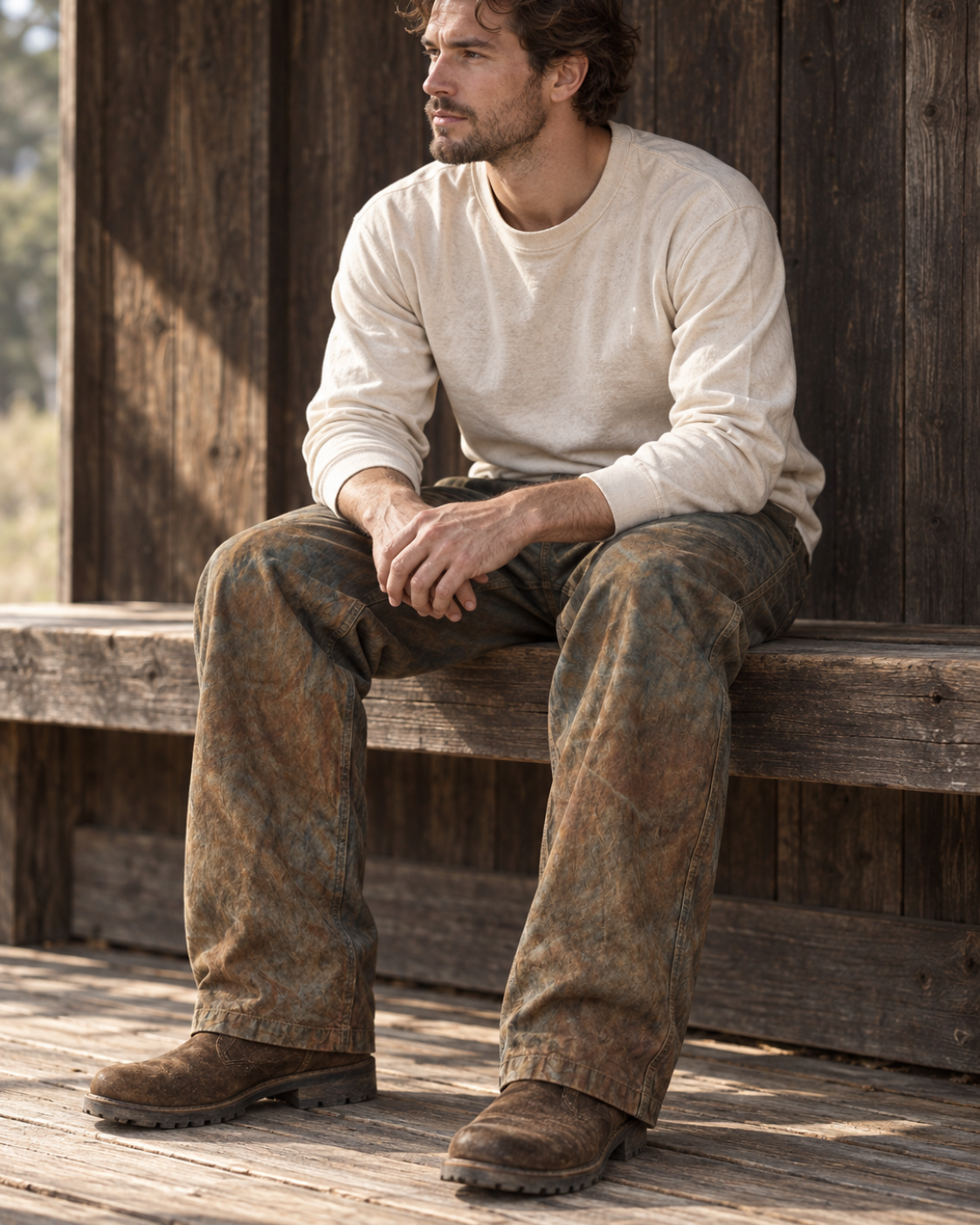 Mud Line Work Pants - Lifestyle 06 (Color 02)