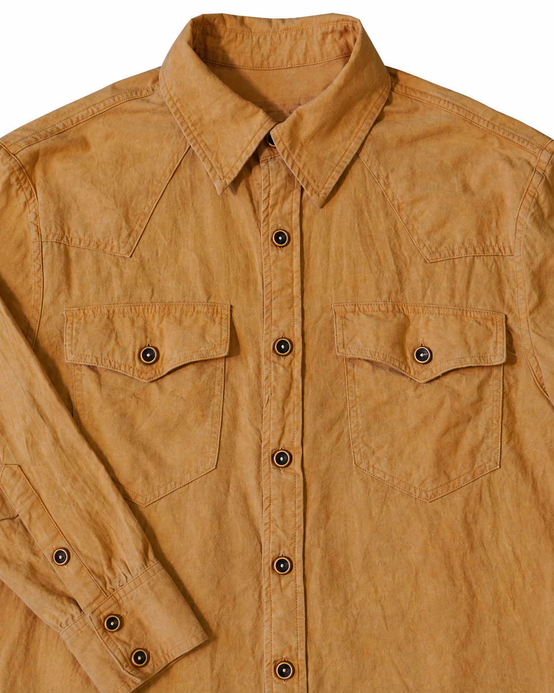 Prairie Dusk Western Shirt - Lifestyle Detail